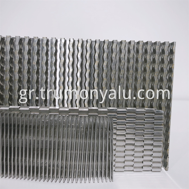Aluminum fin heat sink (4)